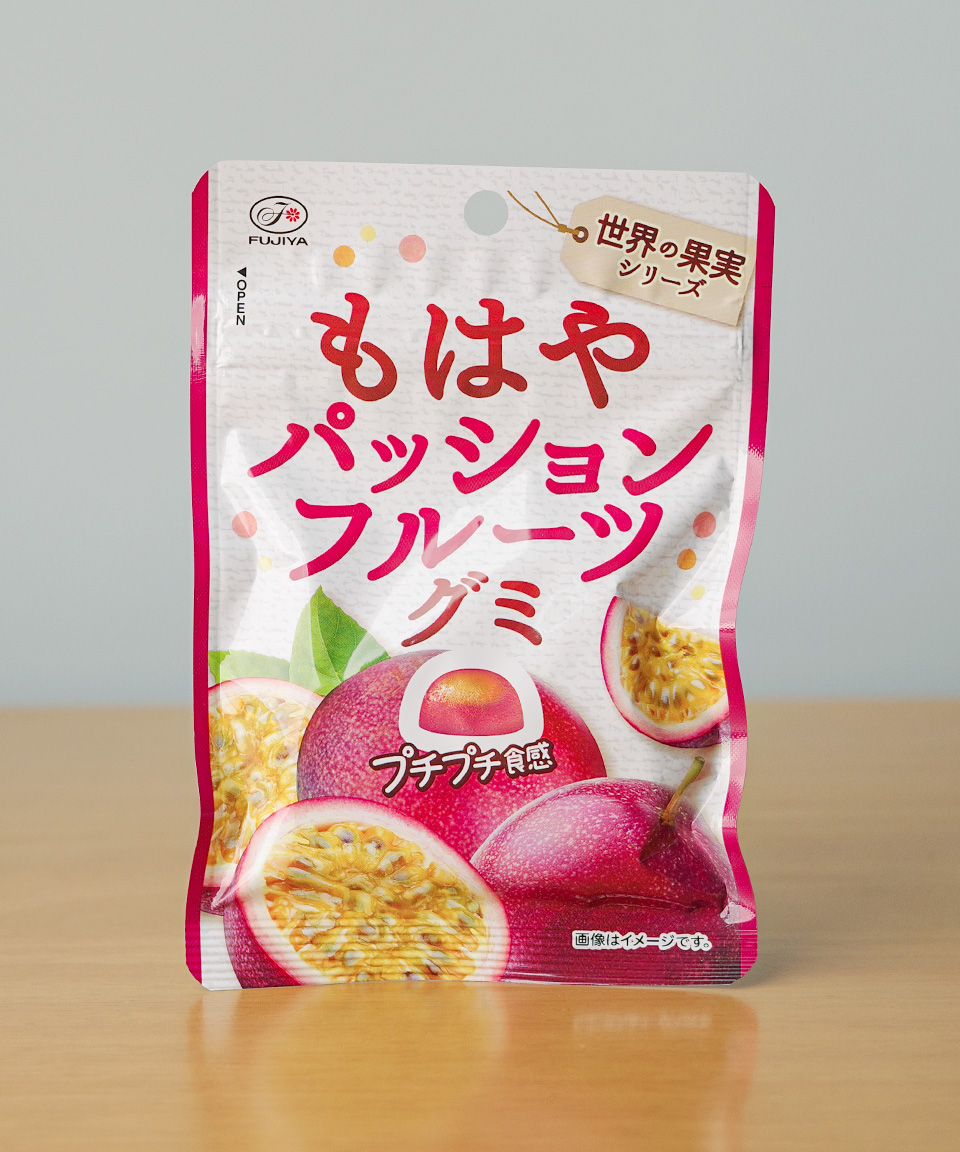 후지야 모하야 패션 후르츠 구미 42g 일본 젤리