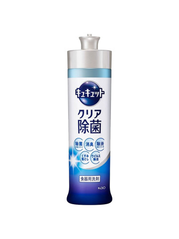 일본 카오 큐큣토 주방세제 클리어 제균 본품, 220ml, 1개