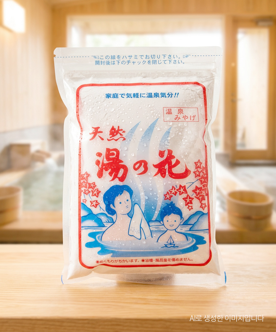 사카에상사 유노하나 천연 입욕제 250g 일본 분말 입욕제