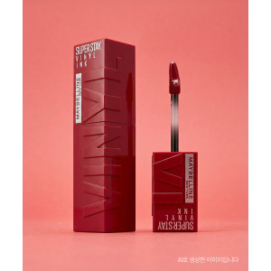 메이블린 뉴욕 슈퍼스테이 바이닐 잉크 립 틴트 10 Lippy, 4.2ml