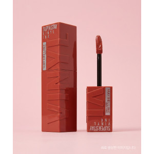 메이블린 뉴욕 슈퍼스테이 바이닐 잉크 립 틴트 61 Risky, 4.2ml