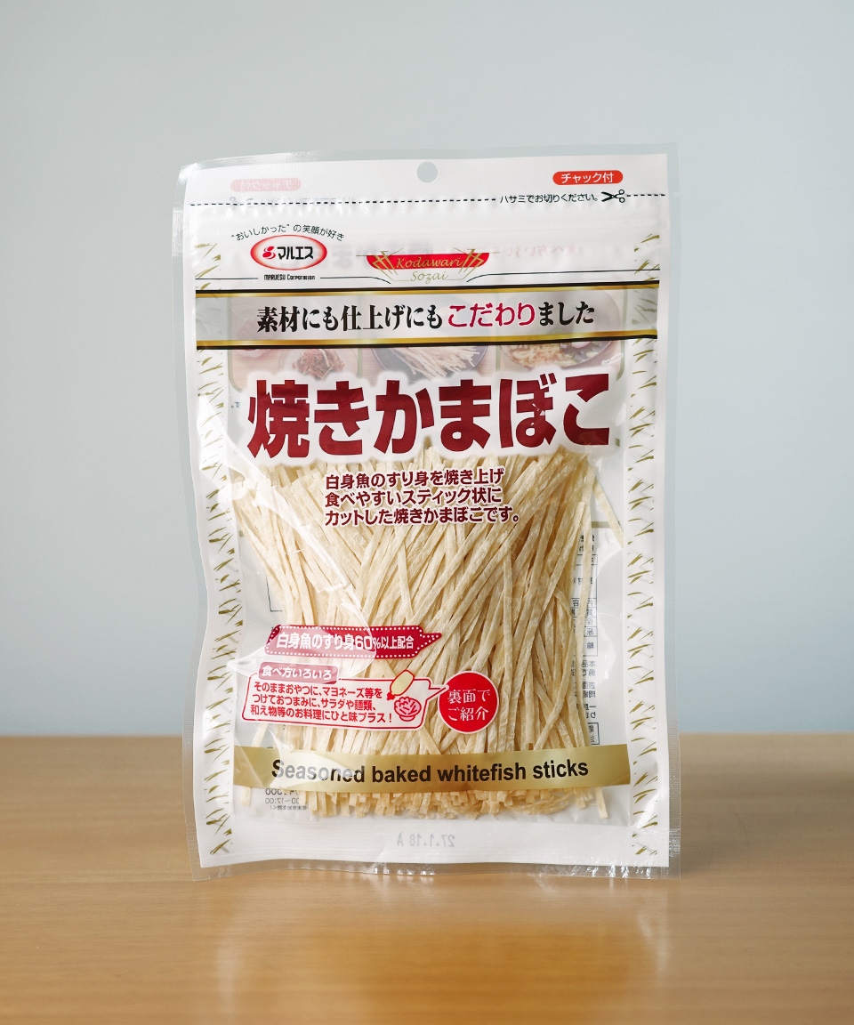 마루에스 구운 가마보코 80g 어묵 스틱 일본 안주
