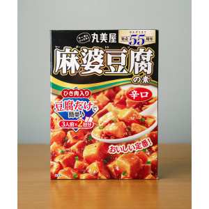 일본 마루미야 마파두부 소스 매운맛, 162g, 1개