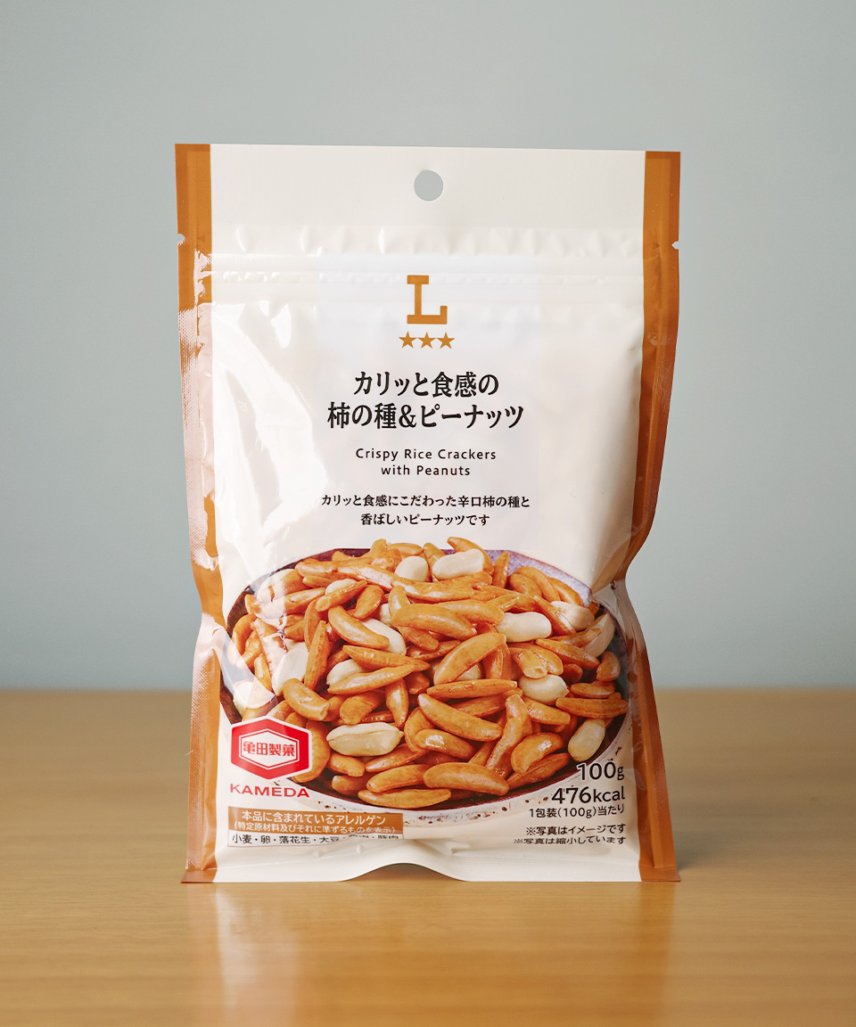 로손 바삭한 카키노타네 & 피넛 100g 일본 편의점 안주