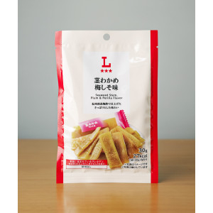 로손 쿠키와카메 우메시소맛 30g 일본 편의점 안주