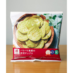 로손 바삭한 식감의 에다마메 칩 38g 풋콩 일본 편의점 과자