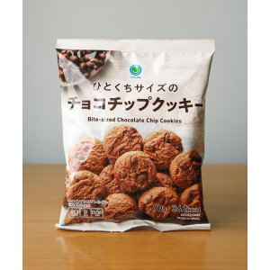 패밀리마트 한 입 사이즈 초코칩 쿠키 70g 일본 편의점 과자