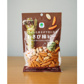 패밀리마트 와사비 카키피 72g 카키노타네 피넛 일본 편의점 안주