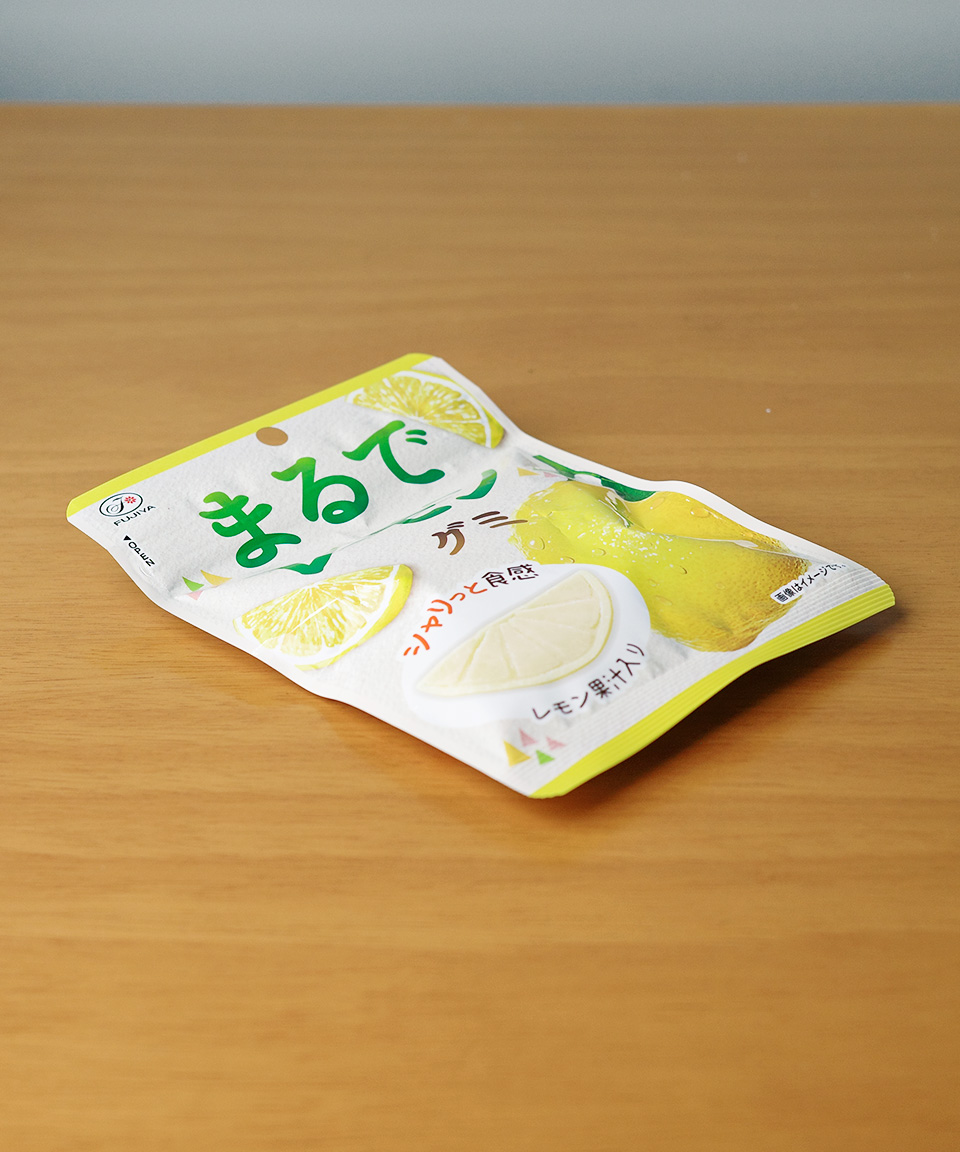 일본 젤리 후지야 마루데 구미 레몬, 44g, 1개