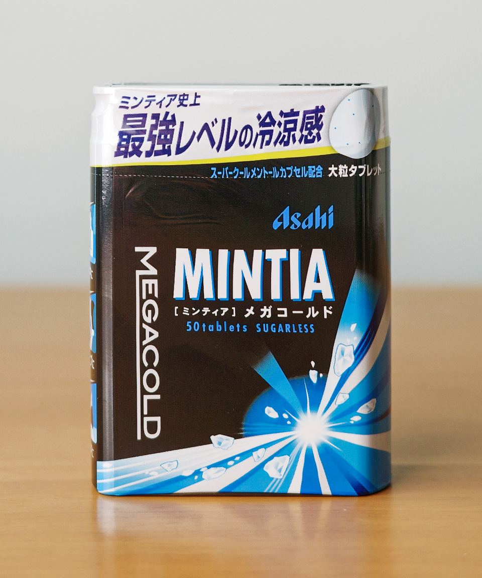 아사히 민티아 일본 사탕 메가 콜드, 50g, 1개
