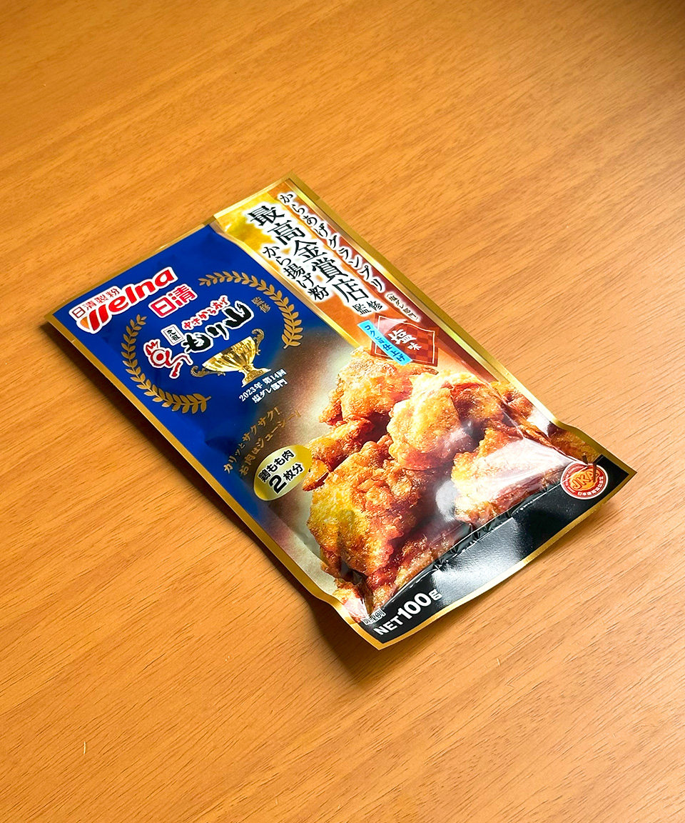 닛신 가라아게 그랑프리 금상 소금맛 100g 일본 치킨가루