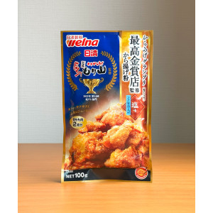 닛신 가라아게 그랑프리 금상 소금맛 100g 일본 치킨가루