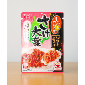 마루미야 연어 오오바 소프트 후리카케 28g 차조기 일본 후리가케