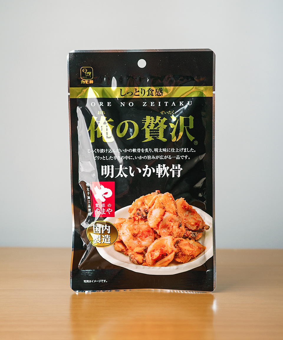 카모이 오레노 제이타쿠 명란 오징어 연골 48g 멘타이 난코츠 일본 안주