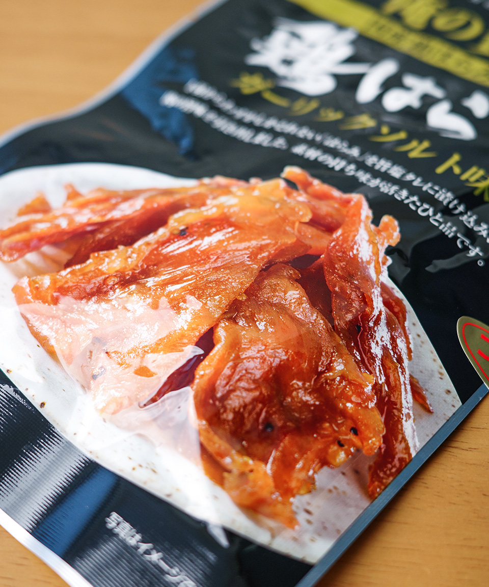 카모이 오레노 제이타쿠 닭하라미 갈릭 솔트맛 30g 일본 안주