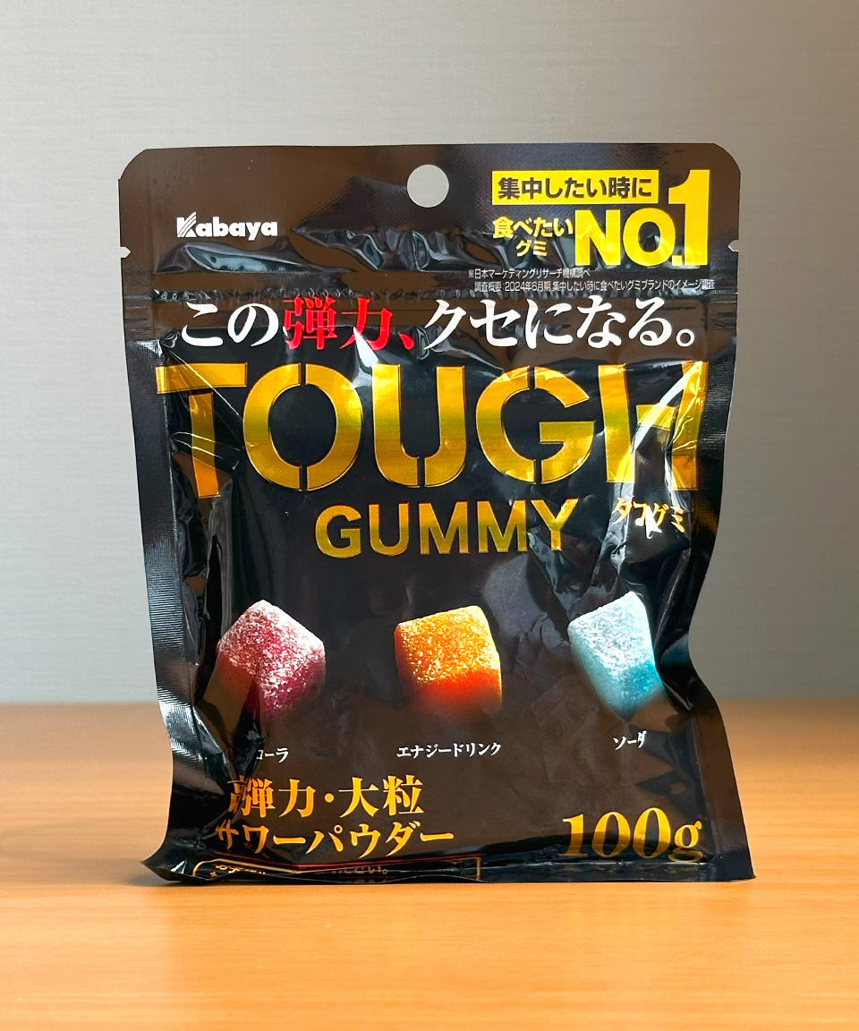 일본 젤리 카바야 터프구미 오리지널, 100g, 1개