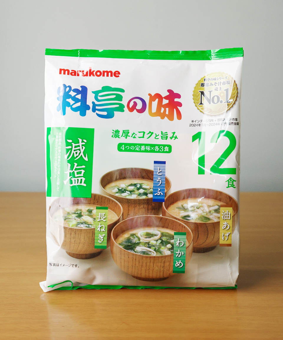 마루코메 미소시루 저염 12식, 183g, 1개