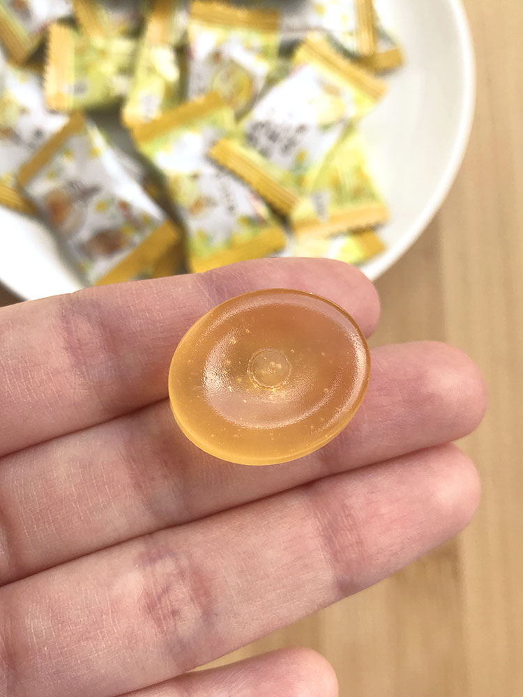 칸로 꿀 레몬C 목캔디 75g 일본 사탕