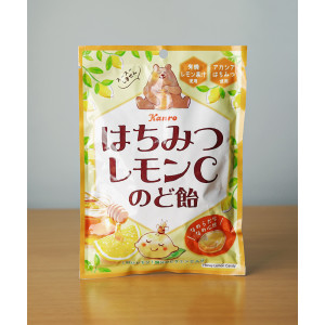 칸로 꿀 레몬C 목캔디 75g 일본 사탕