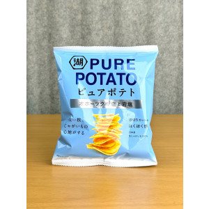 코이케야 퓨어 포테이토 오호츠크 암염 소금맛 55g 감자칩 일본 간식