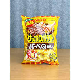 가루비 삿포로 포테이토 바베큐맛 72g 감자칩 일본 간식