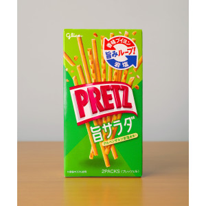 글리코 프리츠 일본 간식 샐러드, 64g, 1개