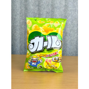 메이지 카루 치즈맛 64g 콘 스낵 일본 간식