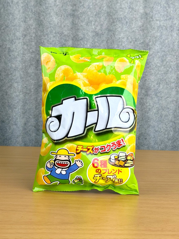 메이지 카루 치즈맛 64g 콘 스낵 일본 간식