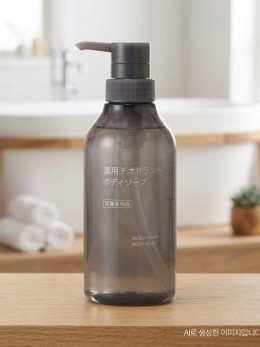 무인양품 데오드란트 바디소프 바디워시 일본 무지 본품, 400ml, 1개