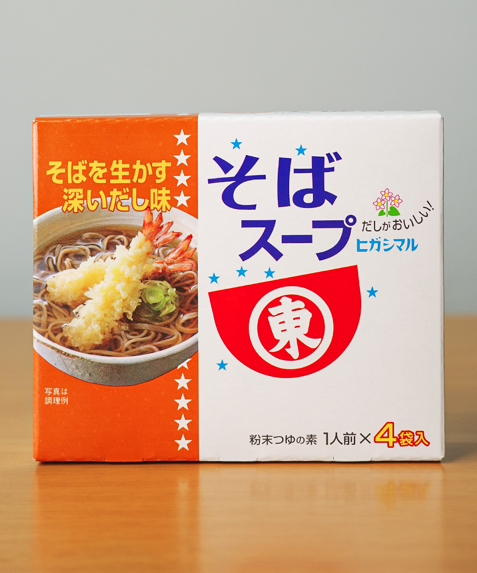 히가시마루 소바 스프 4개입 일본 국물 다시