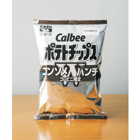 가루비 흑백 포테이토칩 더블 콘소메 펀치, 61g, 1개