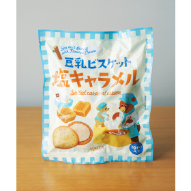 칼디 두유 비스킷 소금 카라멜, 140g, 1개