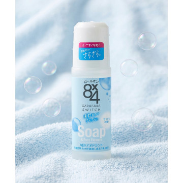 카오 8x4 에이트포 롤온 일본 데오드란트 비누향, 45ml, 1개