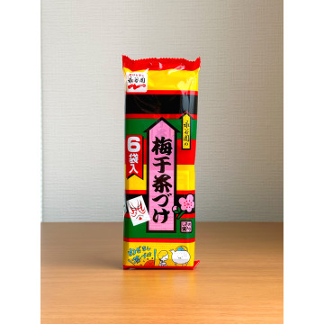 나가타니엔 오차즈케 매실 장아찌 대용량 6개입 일본 오차즈케 우메보시