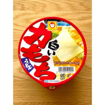 일본 컵라면 마루짱 시로이 치카라 모찌 우동, 109g, 1개