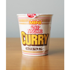 닛신 컵누들 미니 일본 컵라면 카레, 43g, 1개