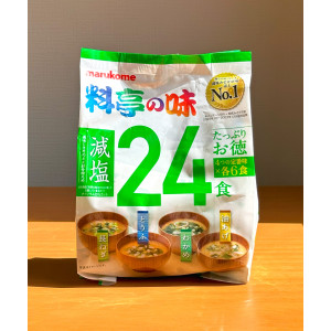 마루코메 미소시루 저염 24식, 366g, 1개