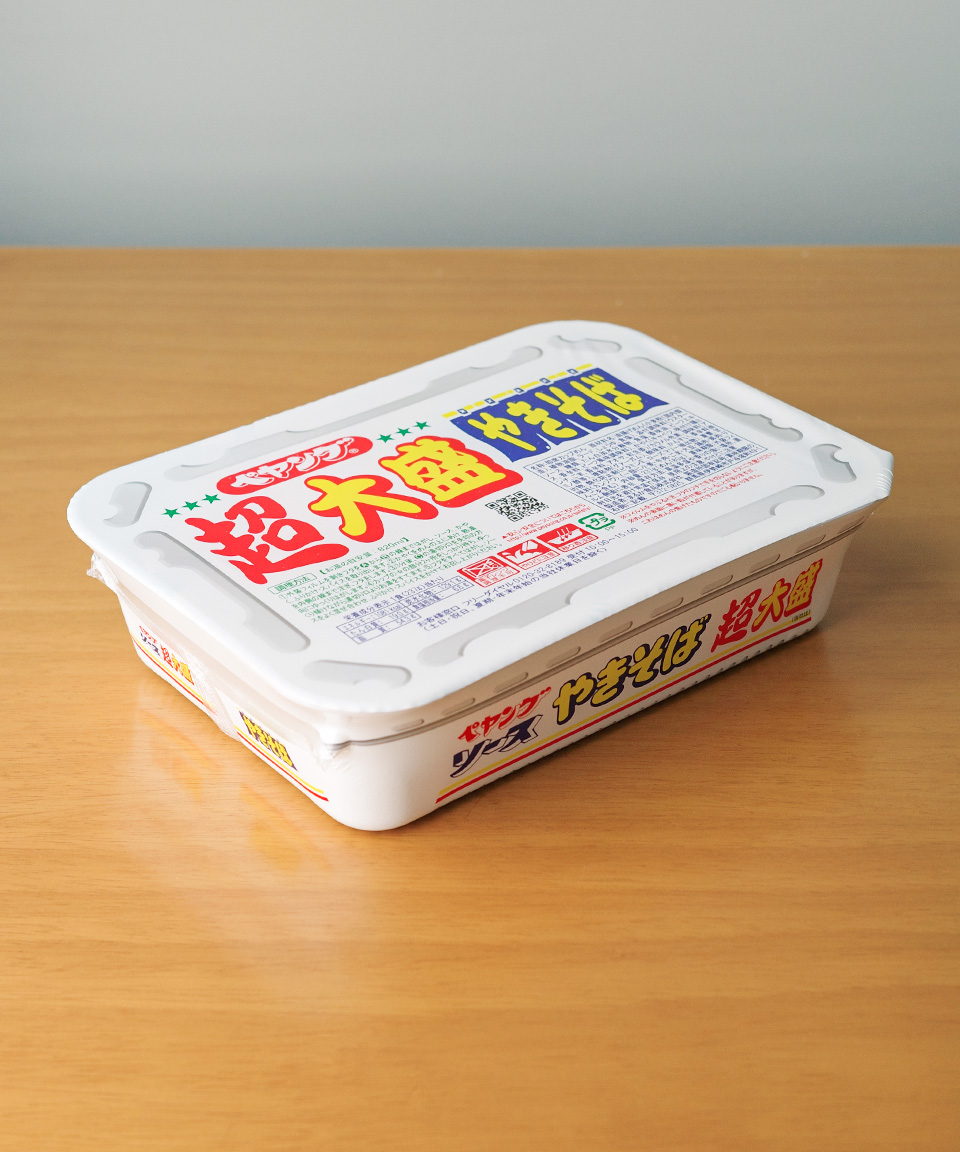 페양구 야끼소바 초오오모리 237g 대용량 일본 컵라면