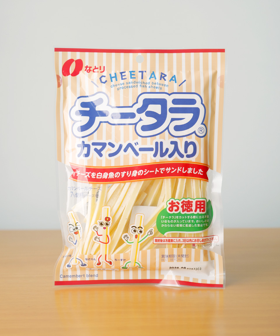 나토리 치타라 까망베르 125g 대구 치즈스틱 치즈포 일본 안주