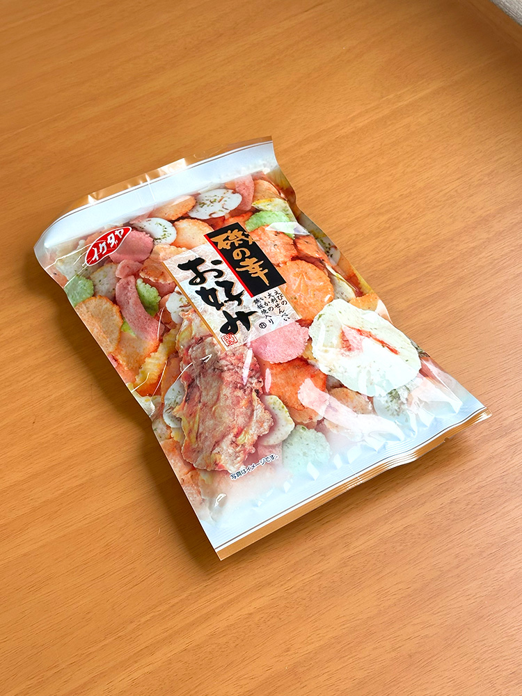 일본 센베이 이케다야 해변의 행복 110g 이소노사치 오코노미