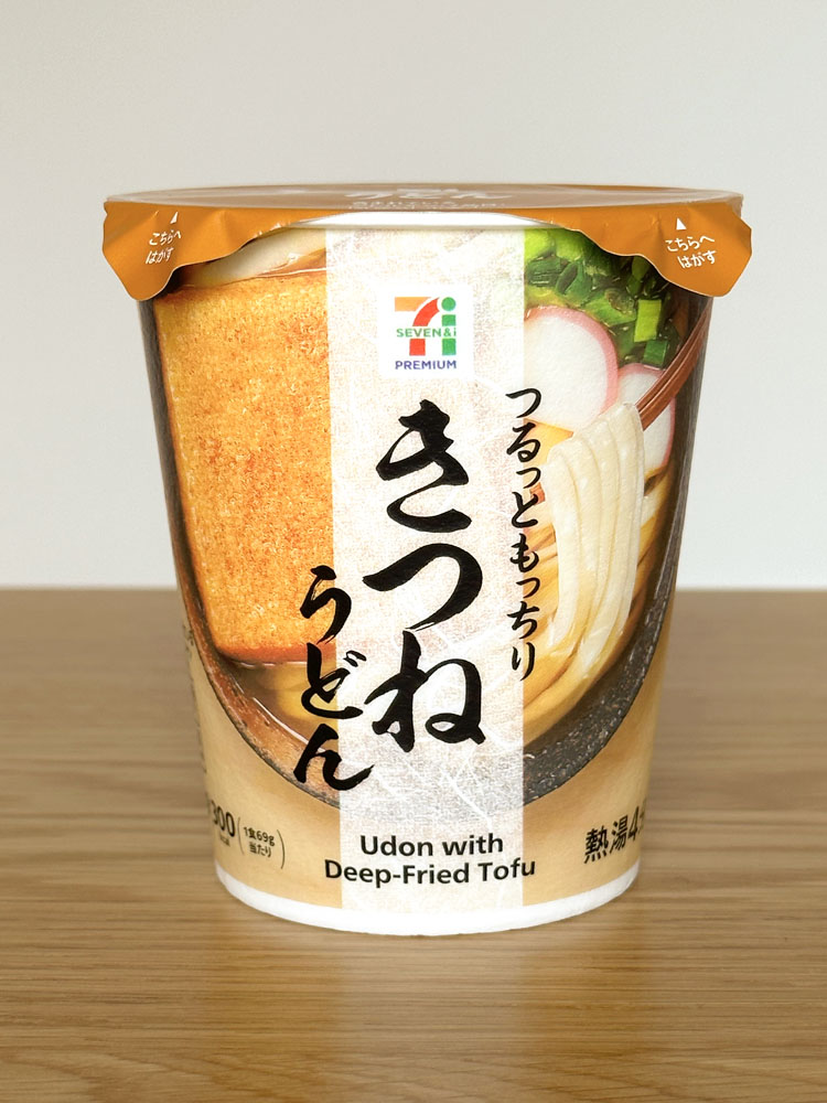 일본 컵라면 세븐일레븐 키츠네 우동, 69g, 1개