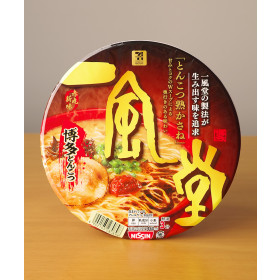 일본 컵라면 세븐일레븐 잇푸도 하카타 돈코츠, 121g, 1개