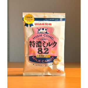 UHA 미각당 특농 밀크 캔디 8.2 일본 사탕 오리지널, 88g, 1개