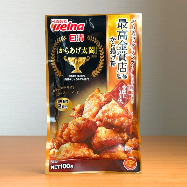 닛신 가라아게 그랑프리 금상 간장맛 100g 일본 치킨가루