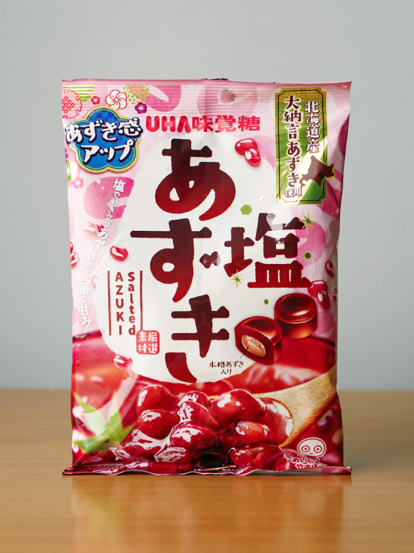 UHA 미각당 소금 팥 사탕 109g 일본 시오 아즈키 캔디