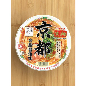일본 컵라면 뉴타치 스고멘 교토 세아부라 쇼유 라멘, 124g, 1개