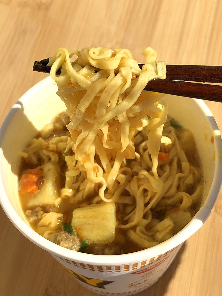 닛신 컵누들 일본 컵라면 카레, 87g, 1개