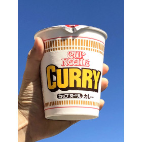 닛신 컵누들 일본 컵라면 카레, 87g, 1개