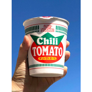 닛신 컵누들 일본 컵라면 칠리토마토, 76g, 1개