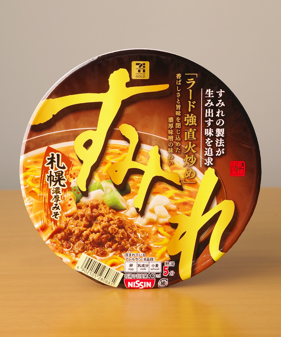 일본 컵라면 세븐일레븐 스미레 미소라멘, 139g, 1개